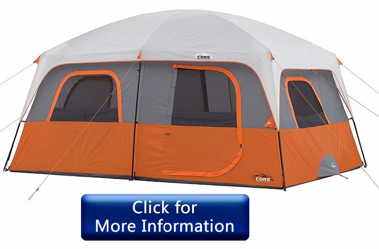 CORE 10 Person Straight Wall Cabin Tent Review