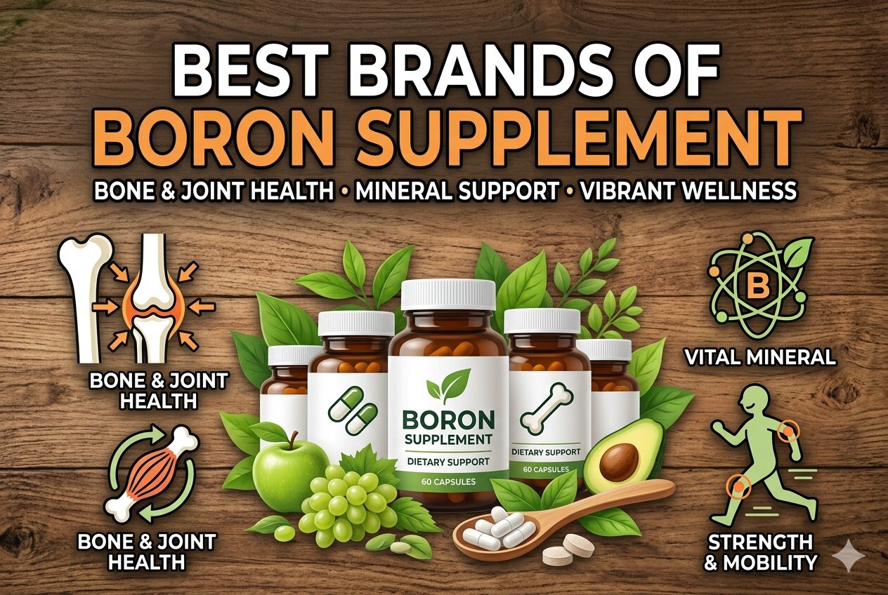 Best Brands of Boron Supplement 
