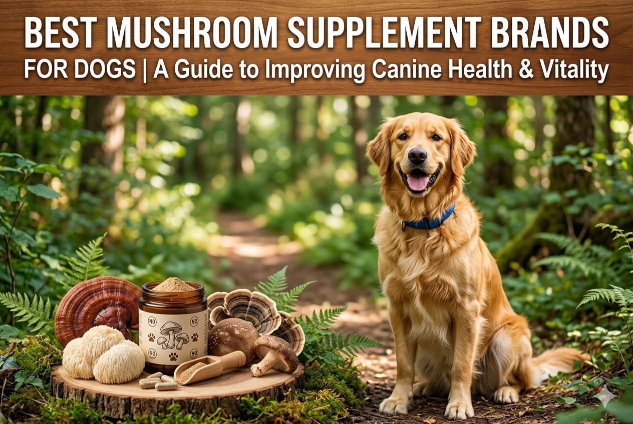 Best Mushroom Supplement Brands for Dogs