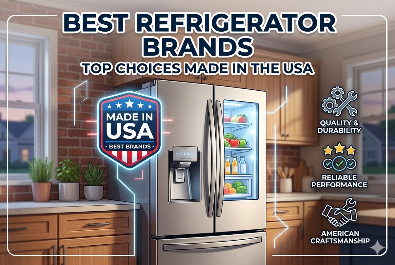 Best Refrigerator Brands Made in USA