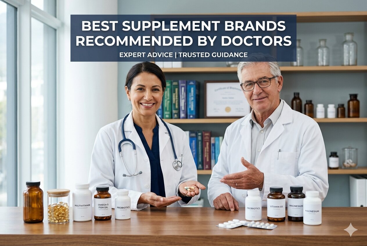 Best Supplement Brands Recommended by Doctors