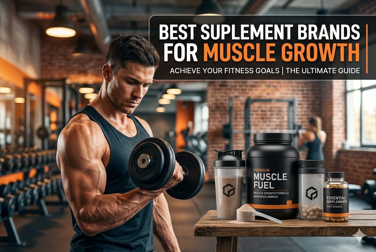 Best Supplement Brands for Muscle Growth