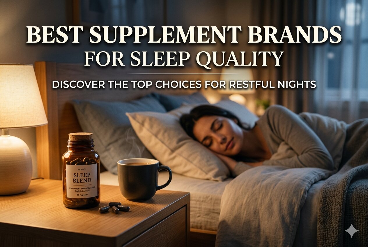 Best Supplement Brands for Sleep Quality