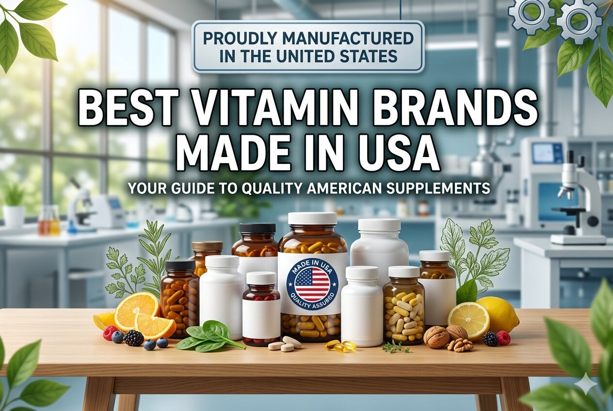 Best Vitamin Brands Made in USA