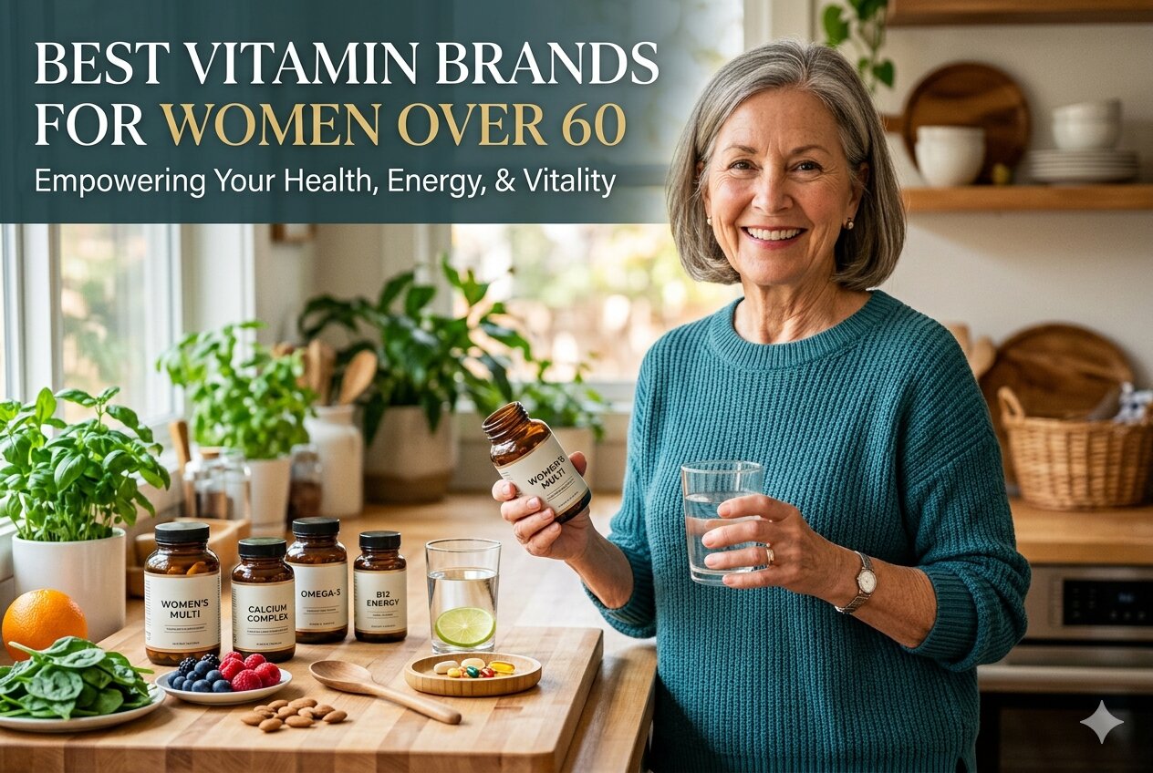 Best Vitamin Brands for Women Over 60