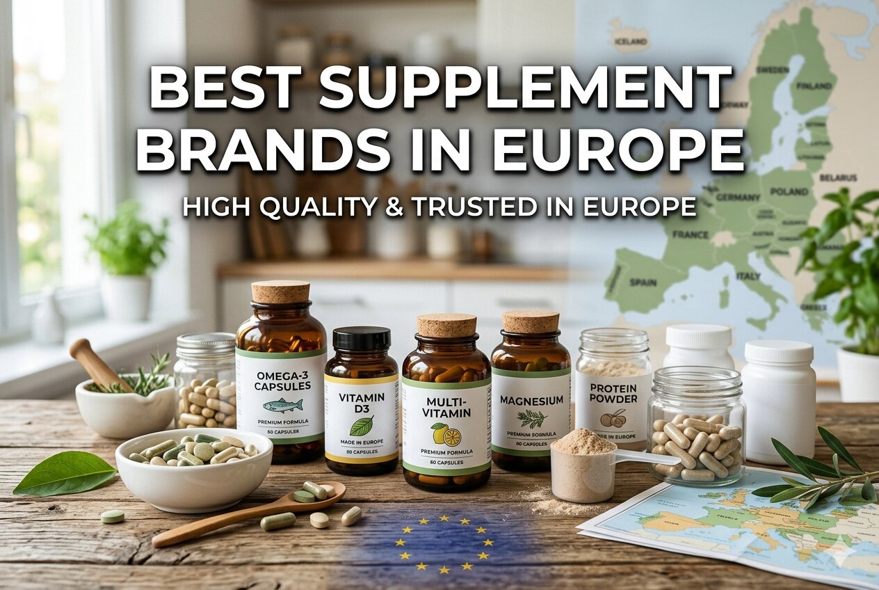 Best Supplement Brands in Europe