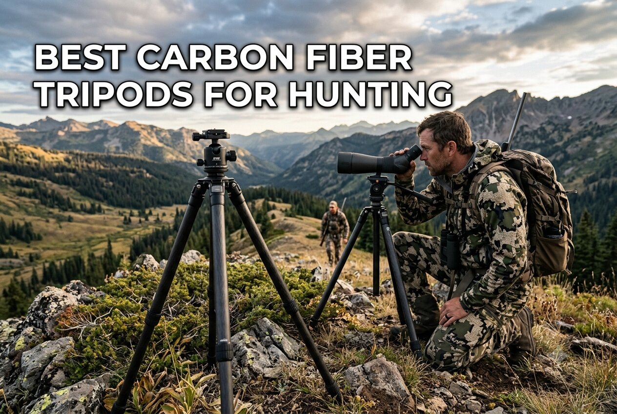 Best Carbon Fiber Tripods for Hunting