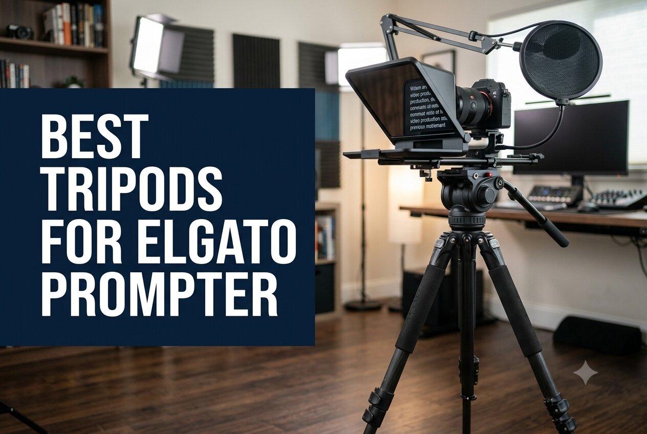 Best Tripods for Elgato Prompter 