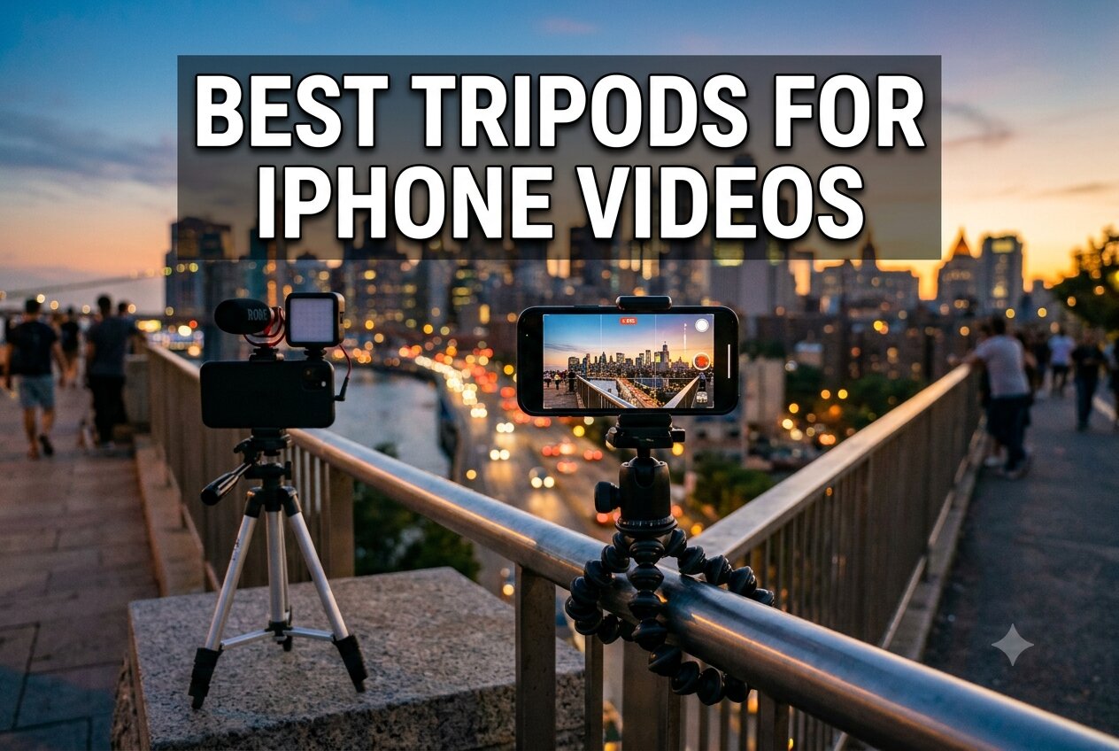 Best Tripods for iPhone Videos