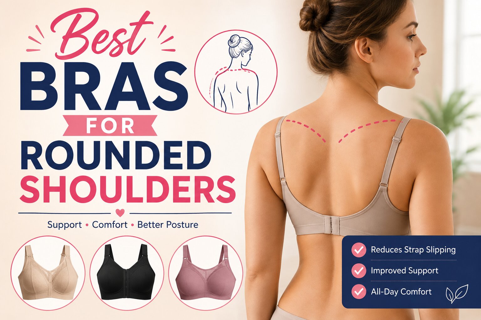Best Bras for Rounded Shoulders